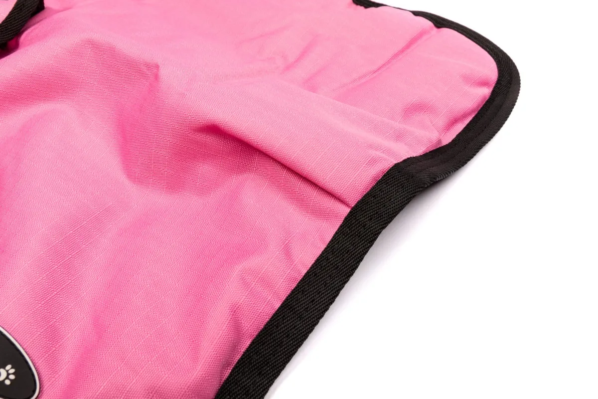 All Seasons Waterproof Dog Coat in Pink