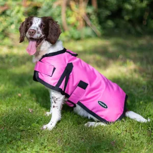 All Seasons Waterproof Dog Coat in Pink