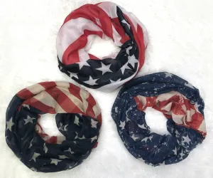 American Flag Scarf