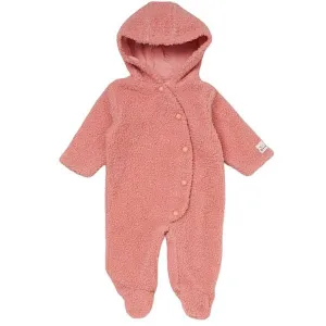 Baby Girls Teddy Fleece Pramsuit