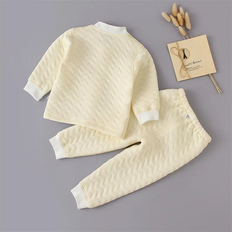 Baby's Thermal Underwear Set For Autumn And Winter