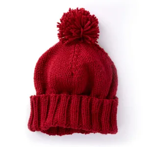 Caron Basic Family Knit Hat