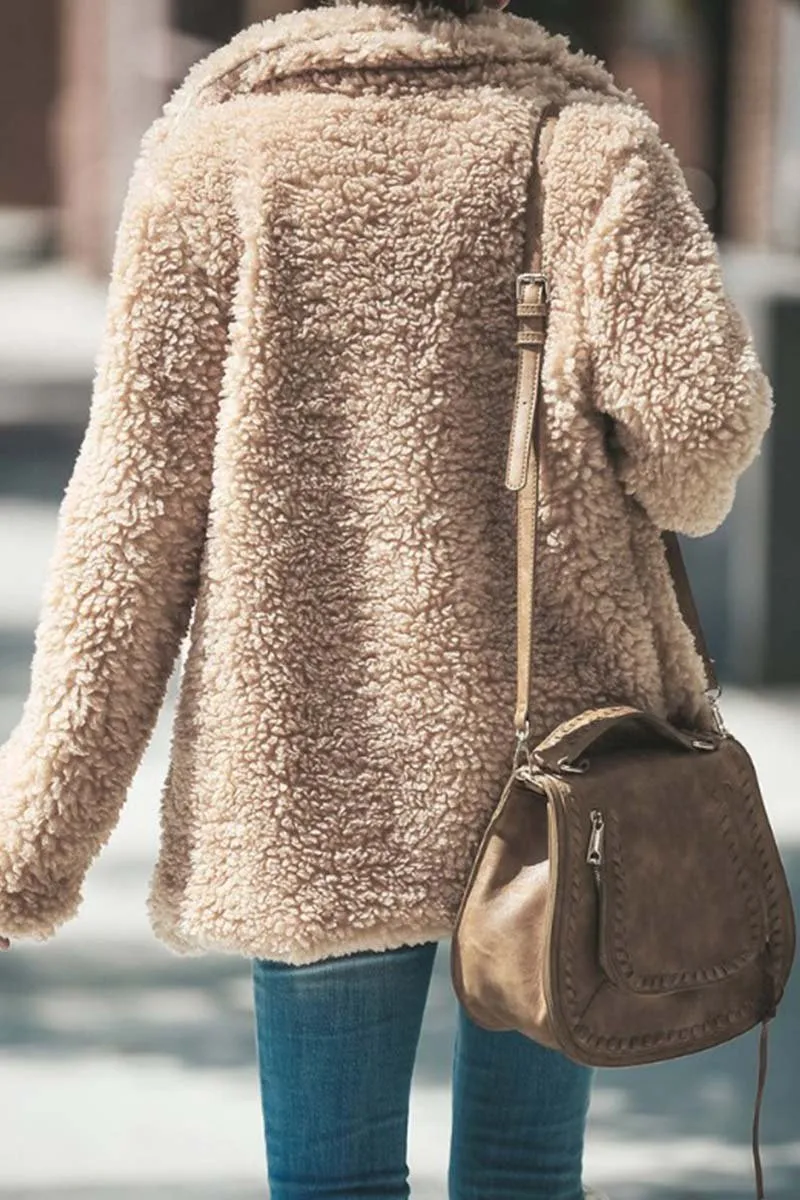 Chicindress Winter Plush Coat Cardigan