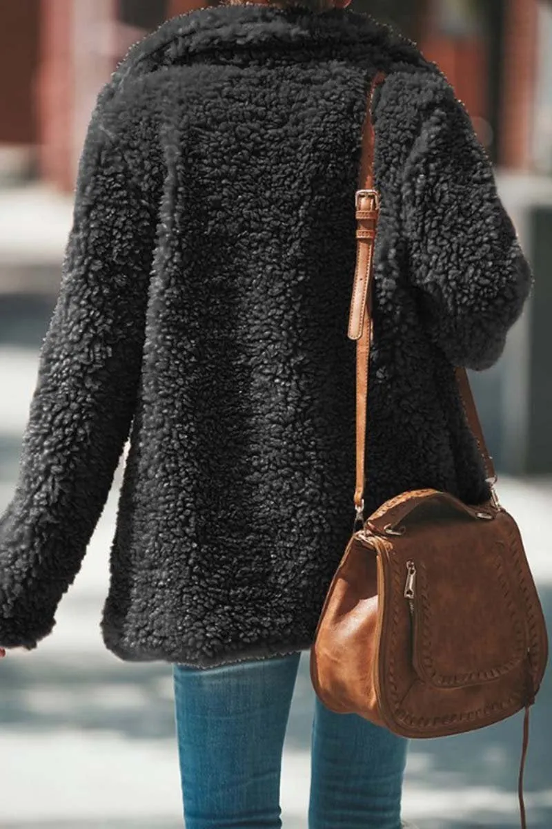 Chicindress Winter Plush Coat Cardigan