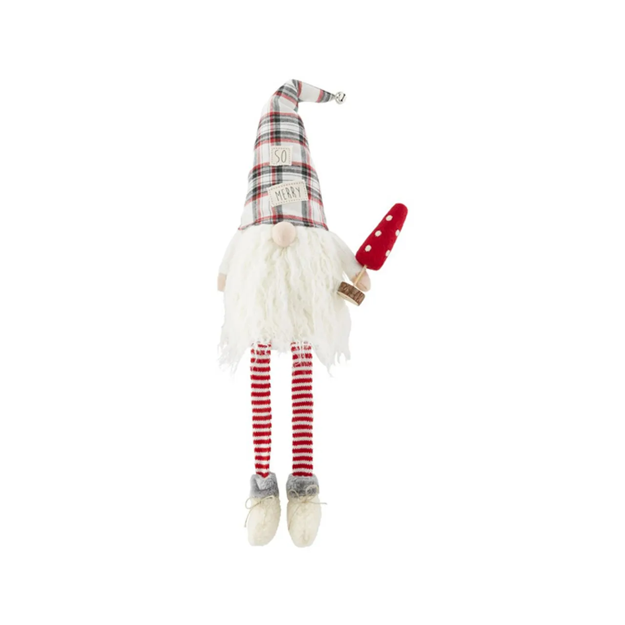 Christmas Dangle Leg Deluxe Gnome