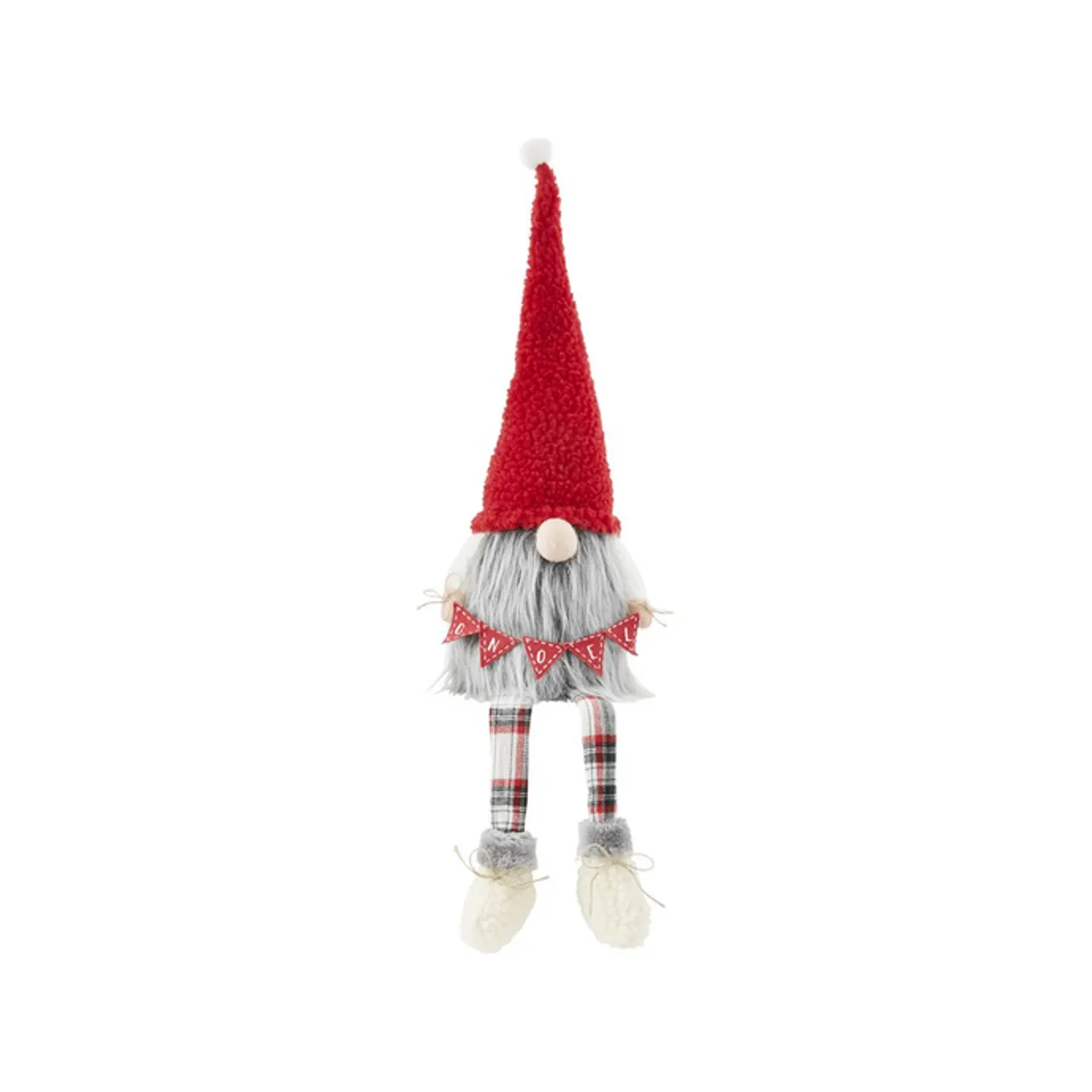 Christmas Dangle Leg Deluxe Gnome