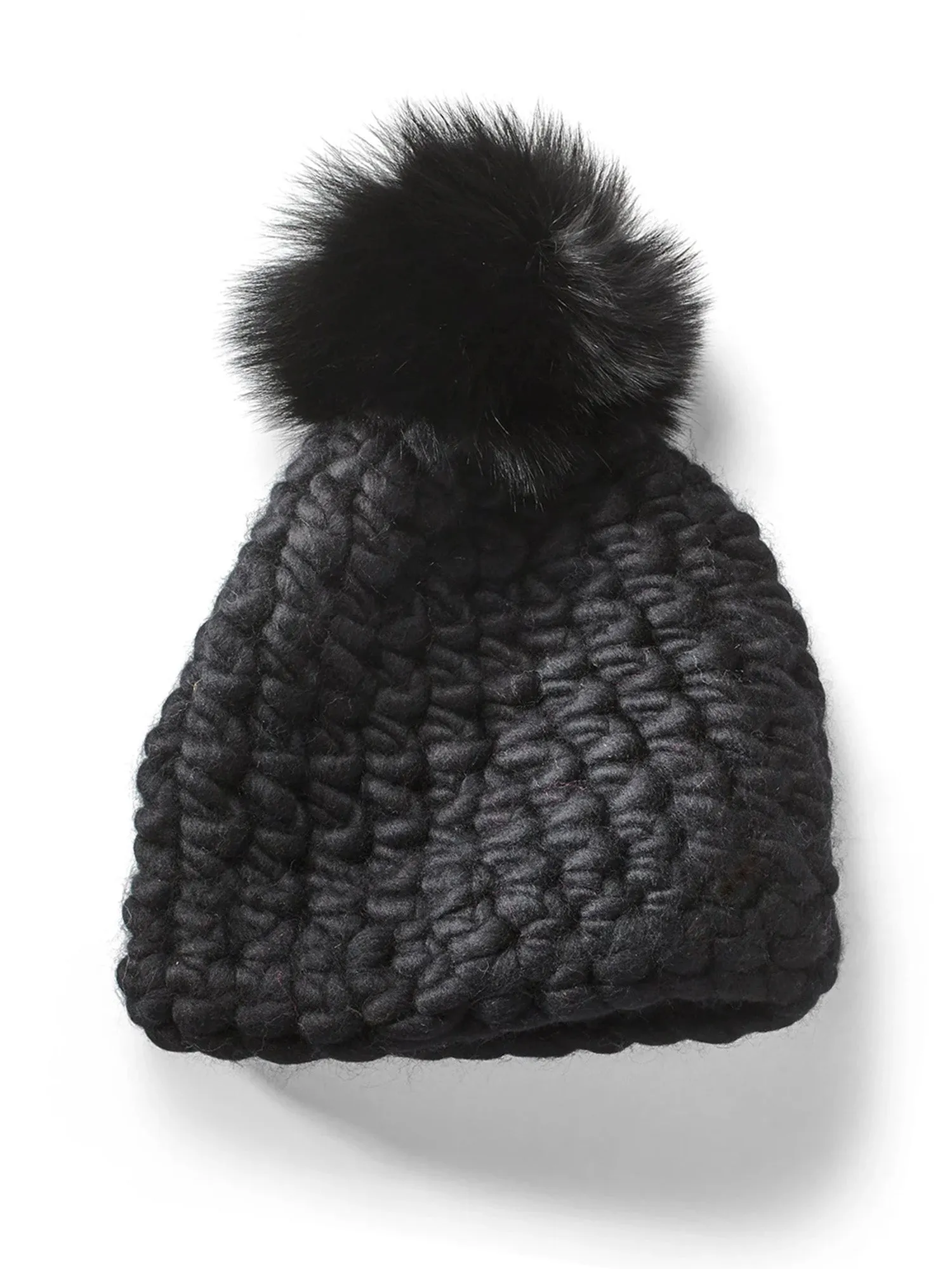 Chunky Wool Knit Hat