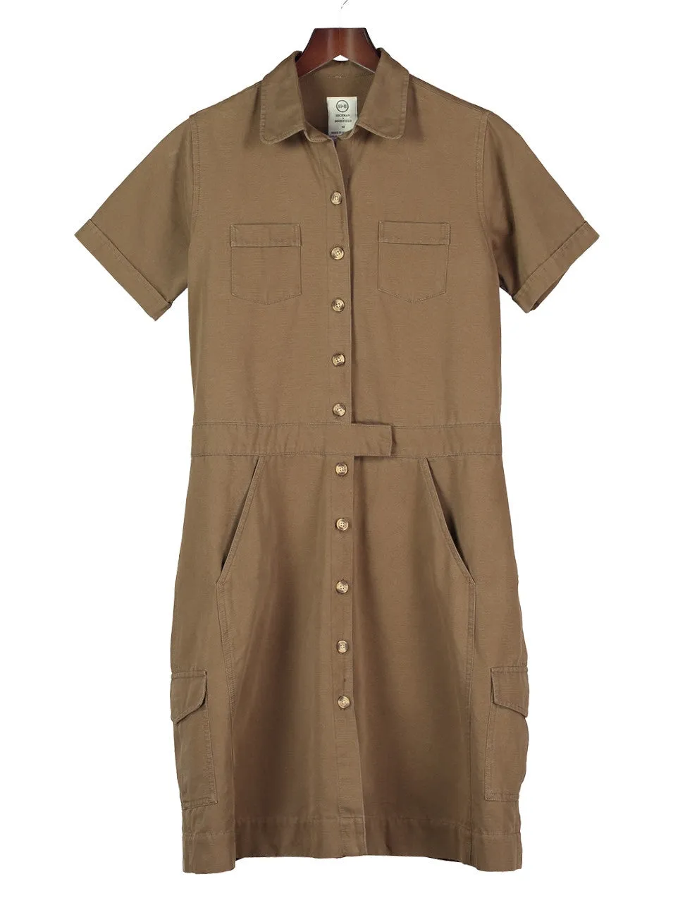 Classic Safari Dress - Taupe