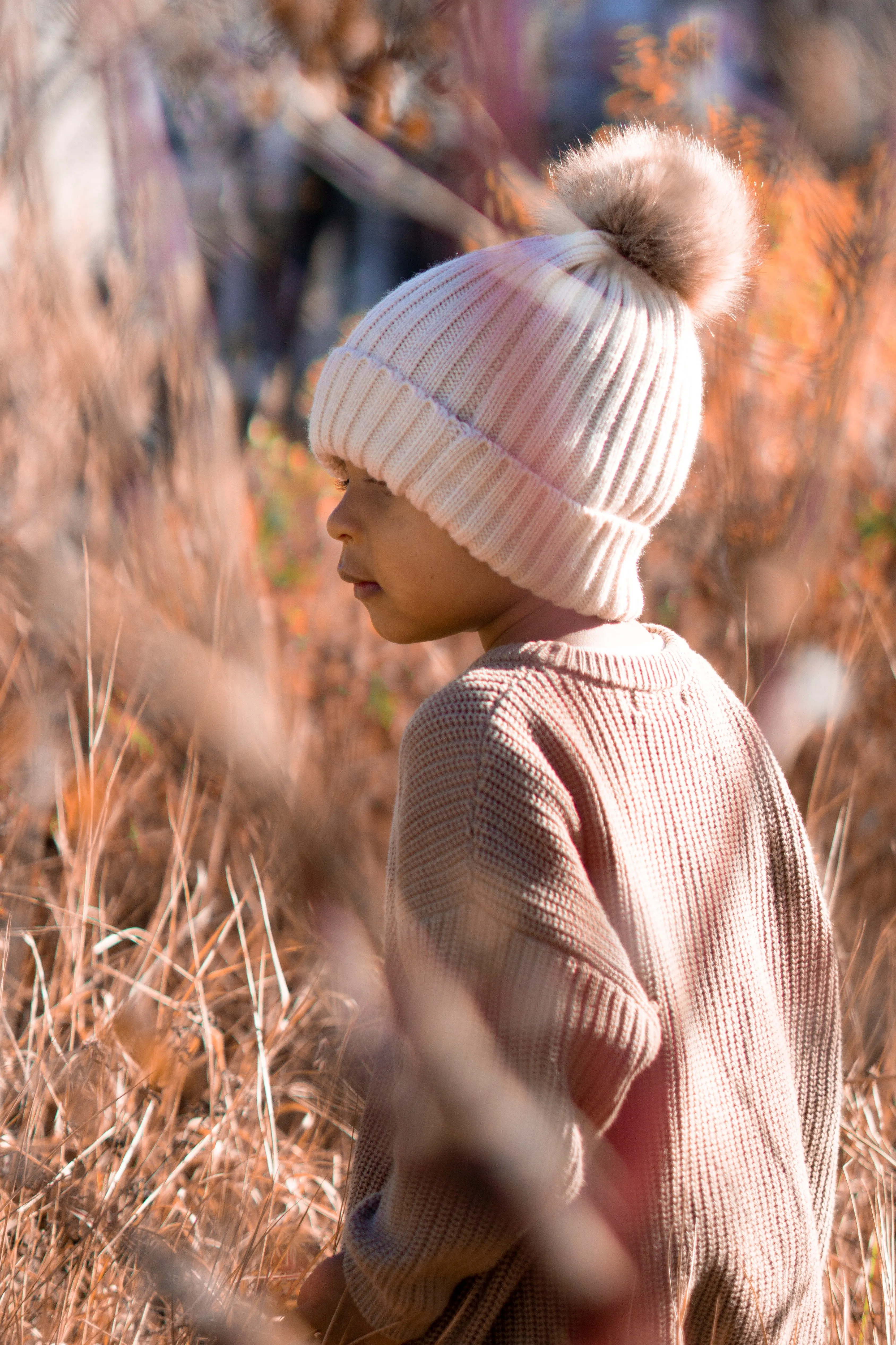 Cotton Knit Beanie