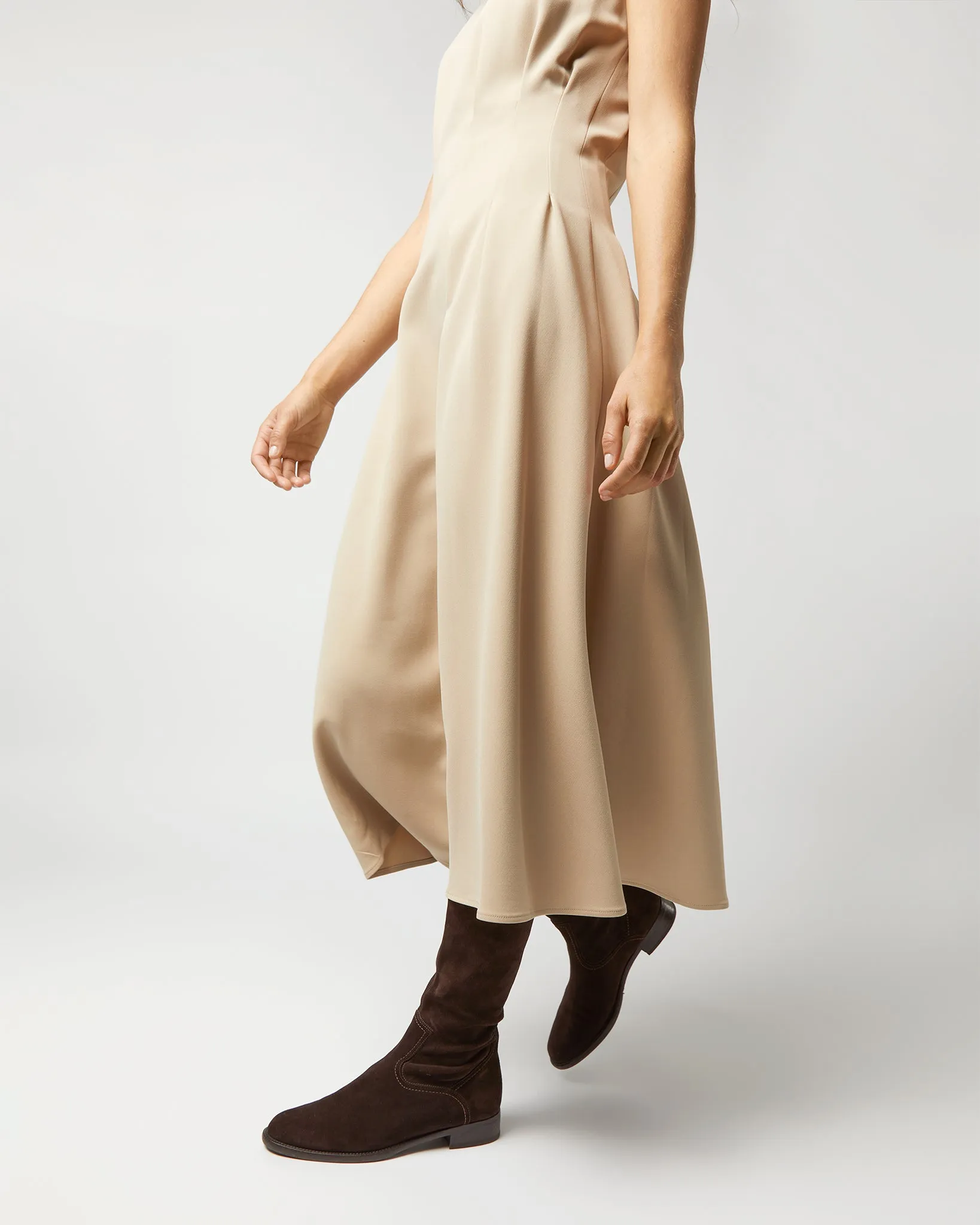 Delma Dress in Parchment