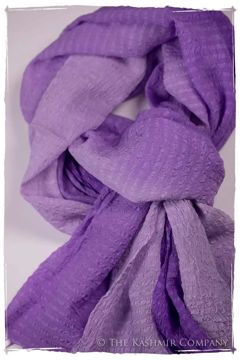 Dewberry Crush Organic Silk Scarf