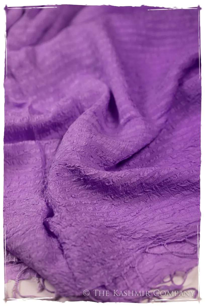 Dewberry Crush Organic Silk Scarf