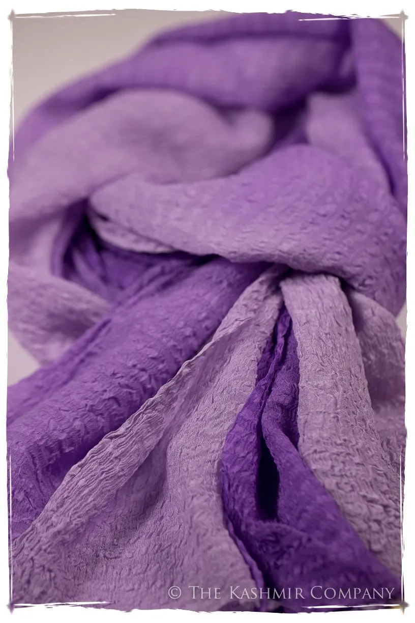 Dewberry Crush Organic Silk Scarf