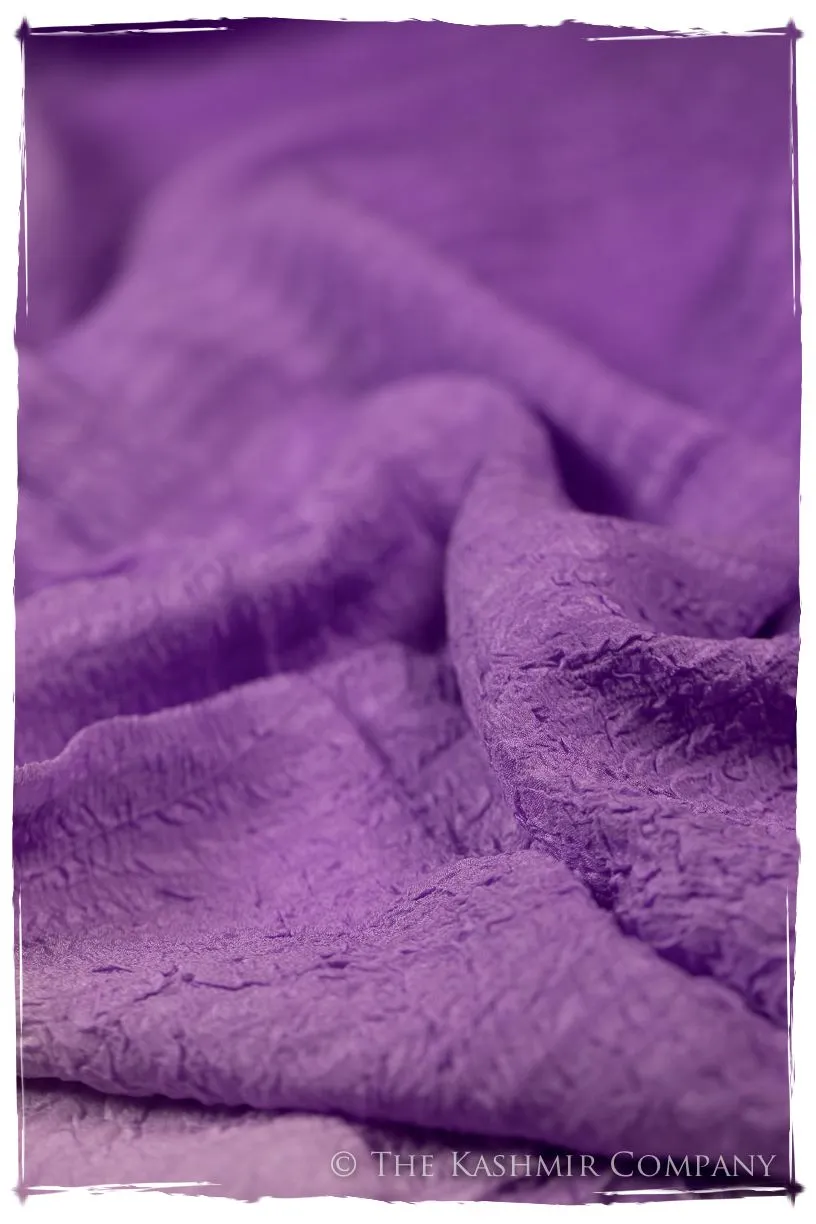 Dewberry Crush Organic Silk Scarf