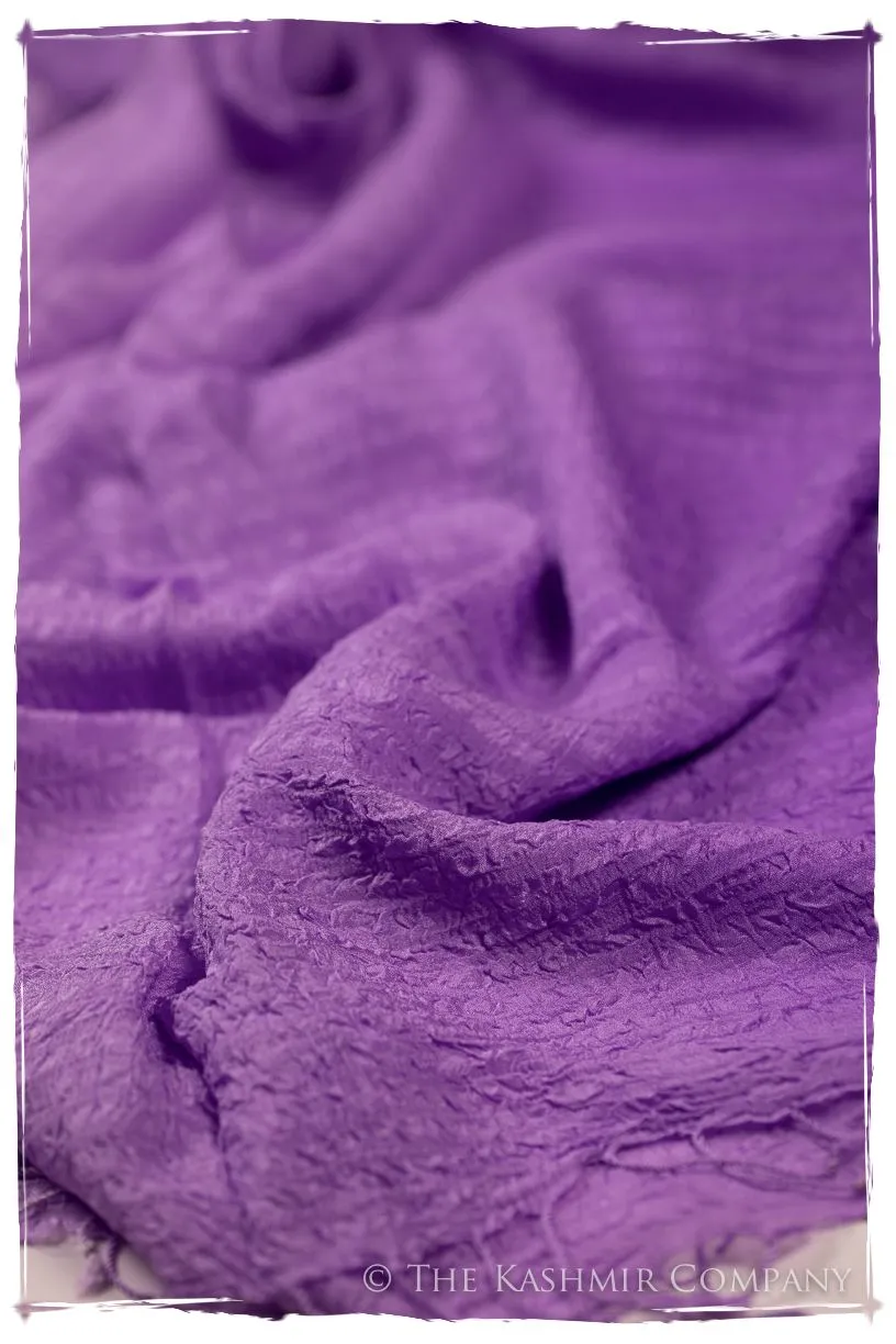 Dewberry Crush Organic Silk Scarf