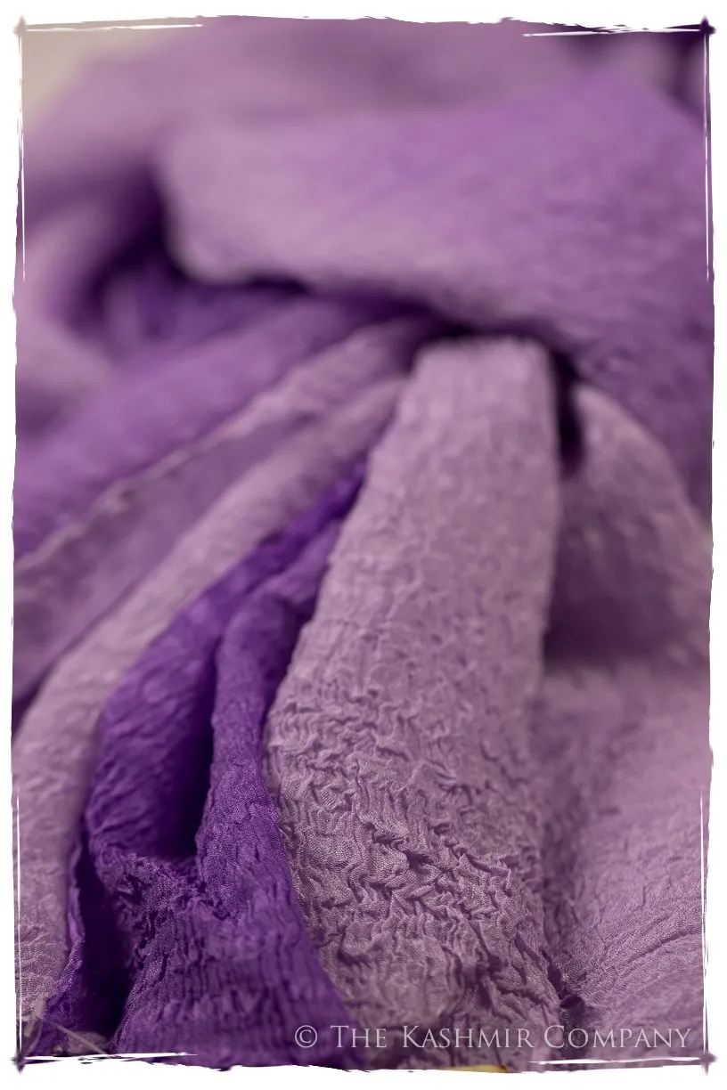 Dewberry Crush Organic Silk Scarf