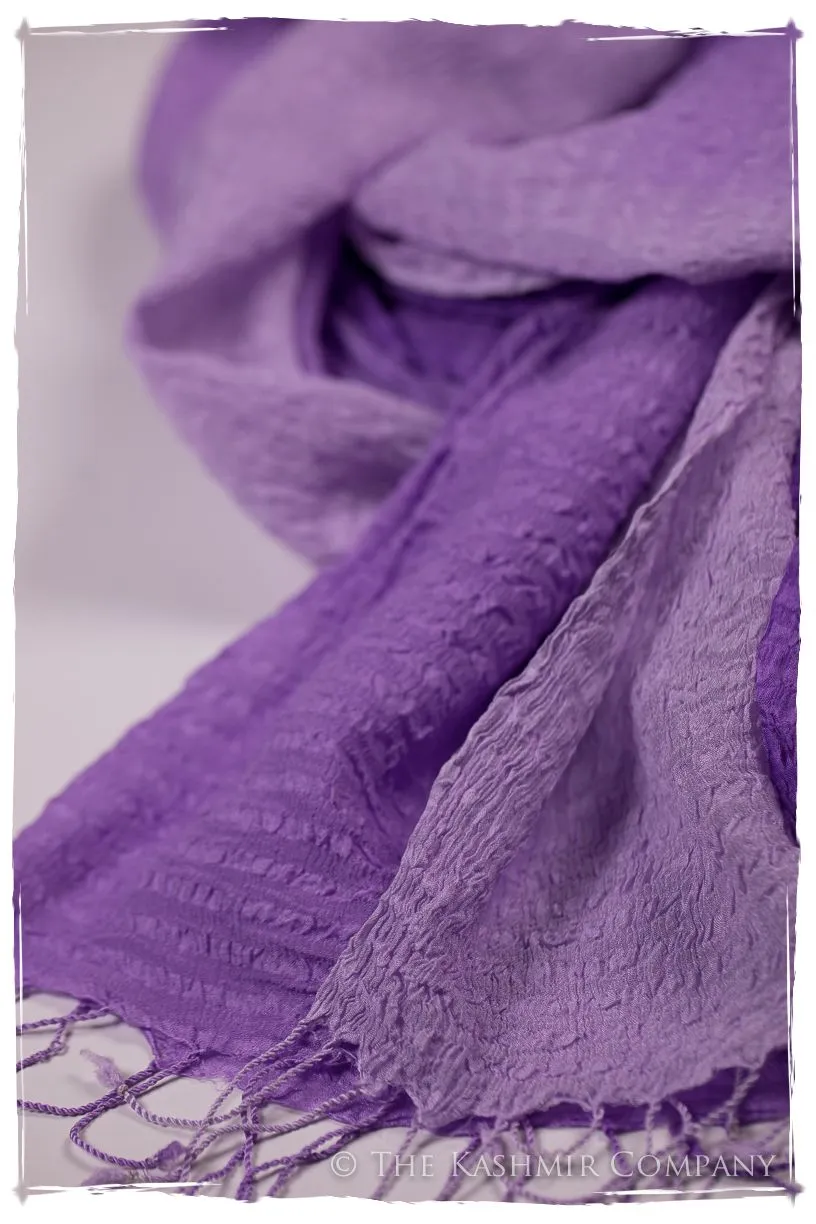 Dewberry Crush Organic Silk Scarf