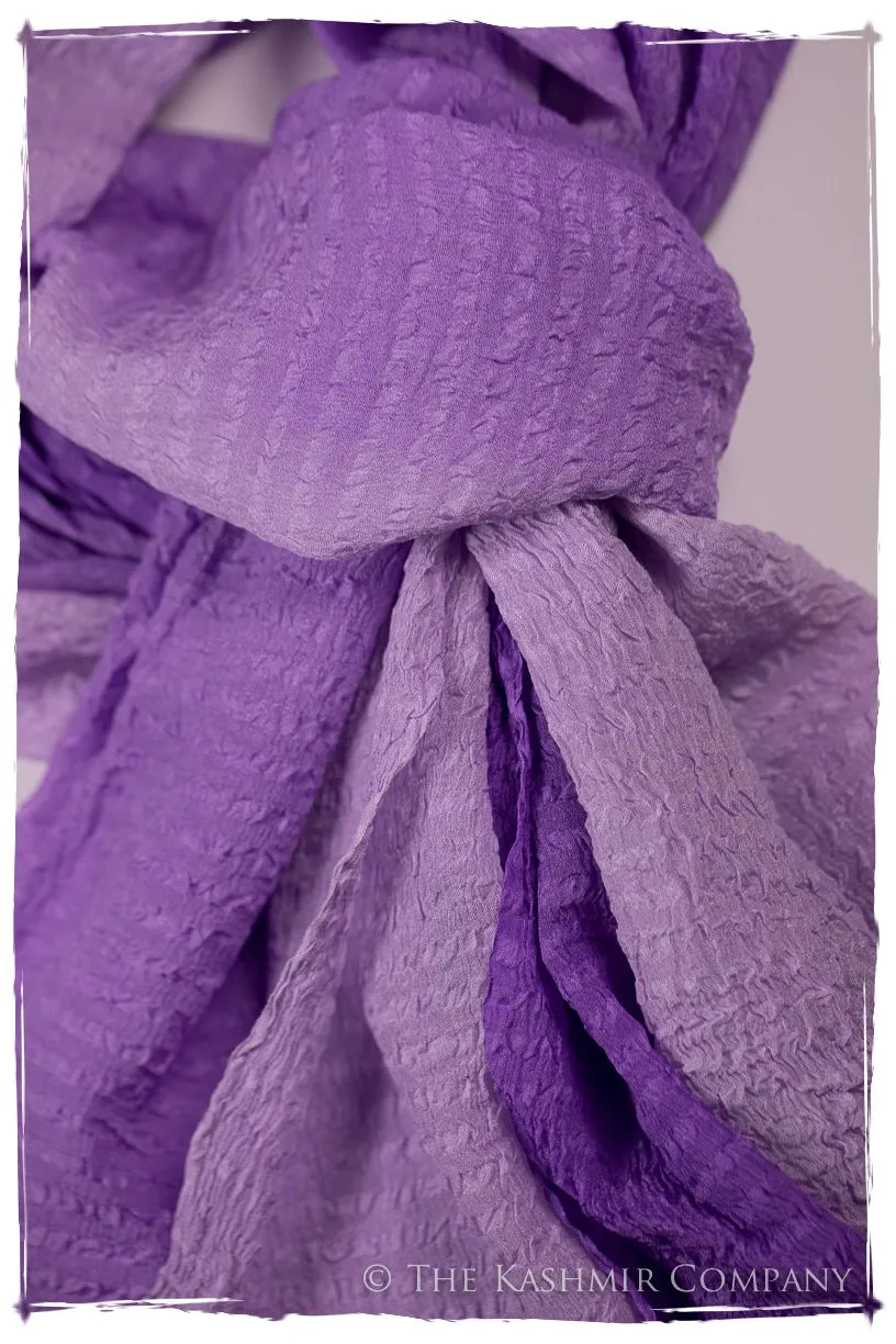 Dewberry Crush Organic Silk Scarf