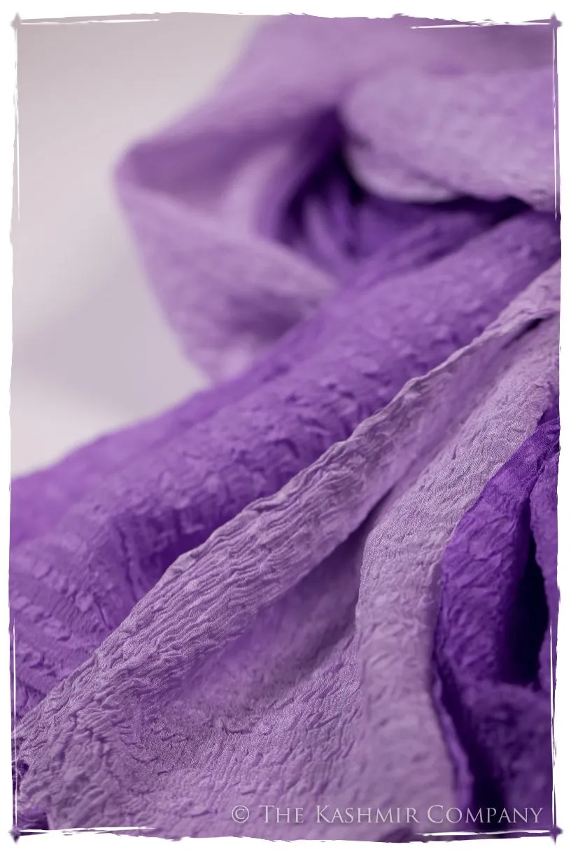 Dewberry Crush Organic Silk Scarf