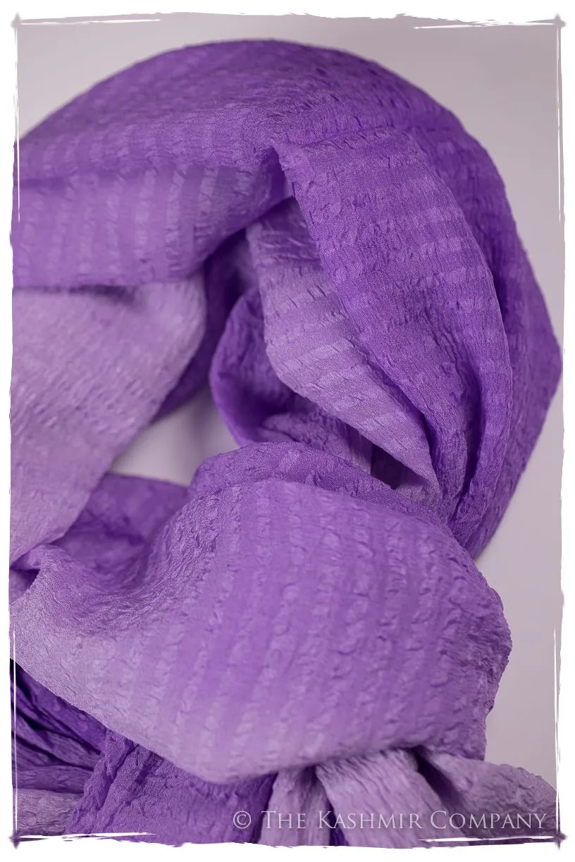 Dewberry Crush Organic Silk Scarf