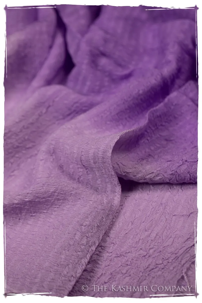 Dewberry Crush Organic Silk Scarf