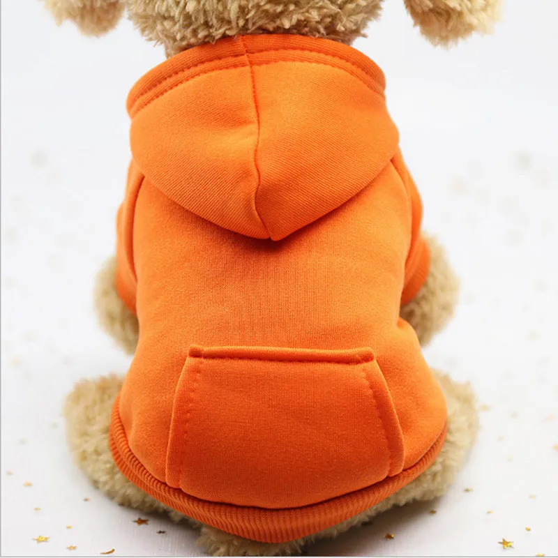 Dogs clothes Dog Hoodies Autumn and winter warm sweater For Dogs Coat Jackets Cotton Puppy Pet Overalls For Costume Cat clothes