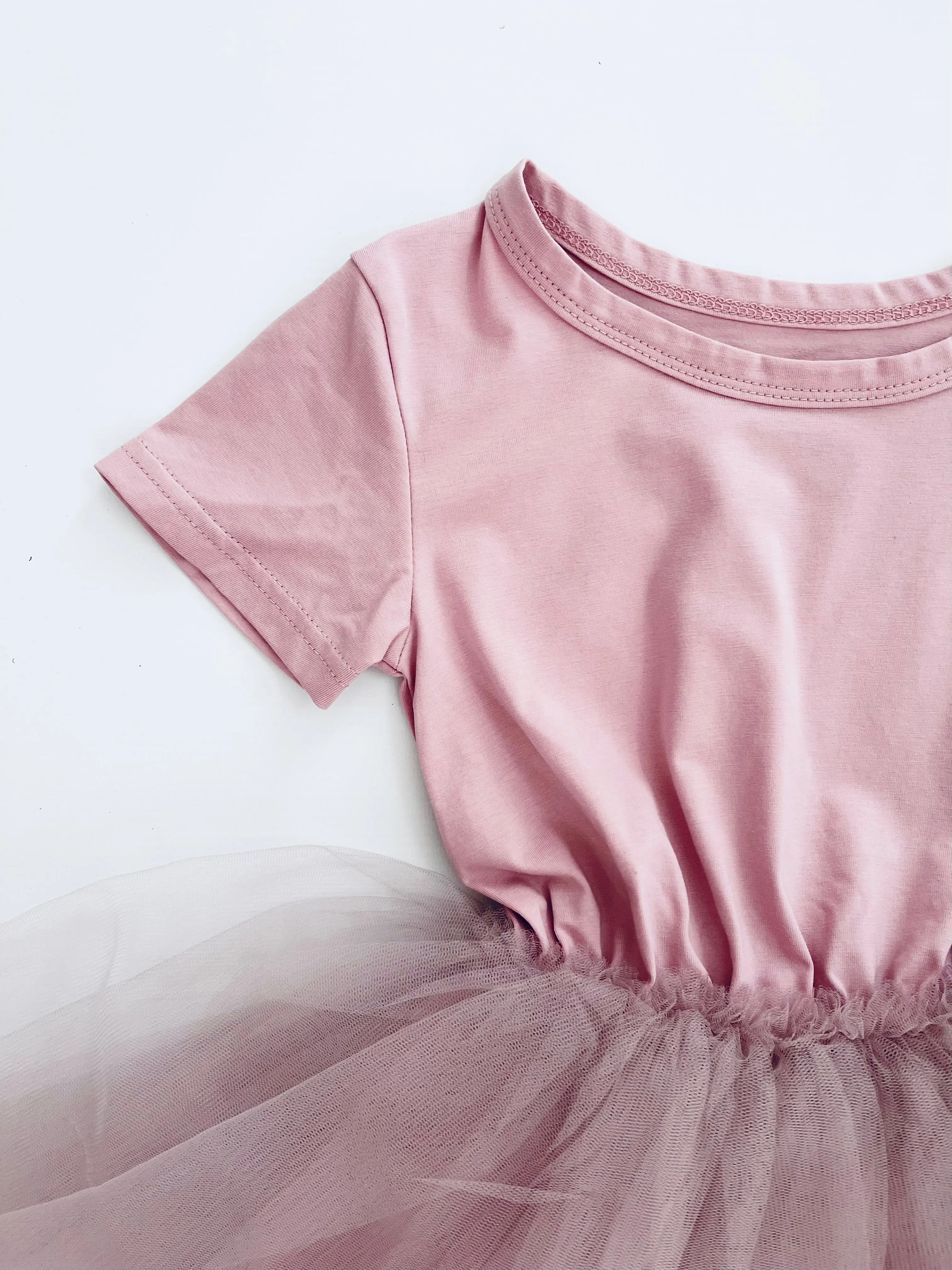 DOLLY® TUTULLY T-SHIRT TUTU DRESS dusty violet