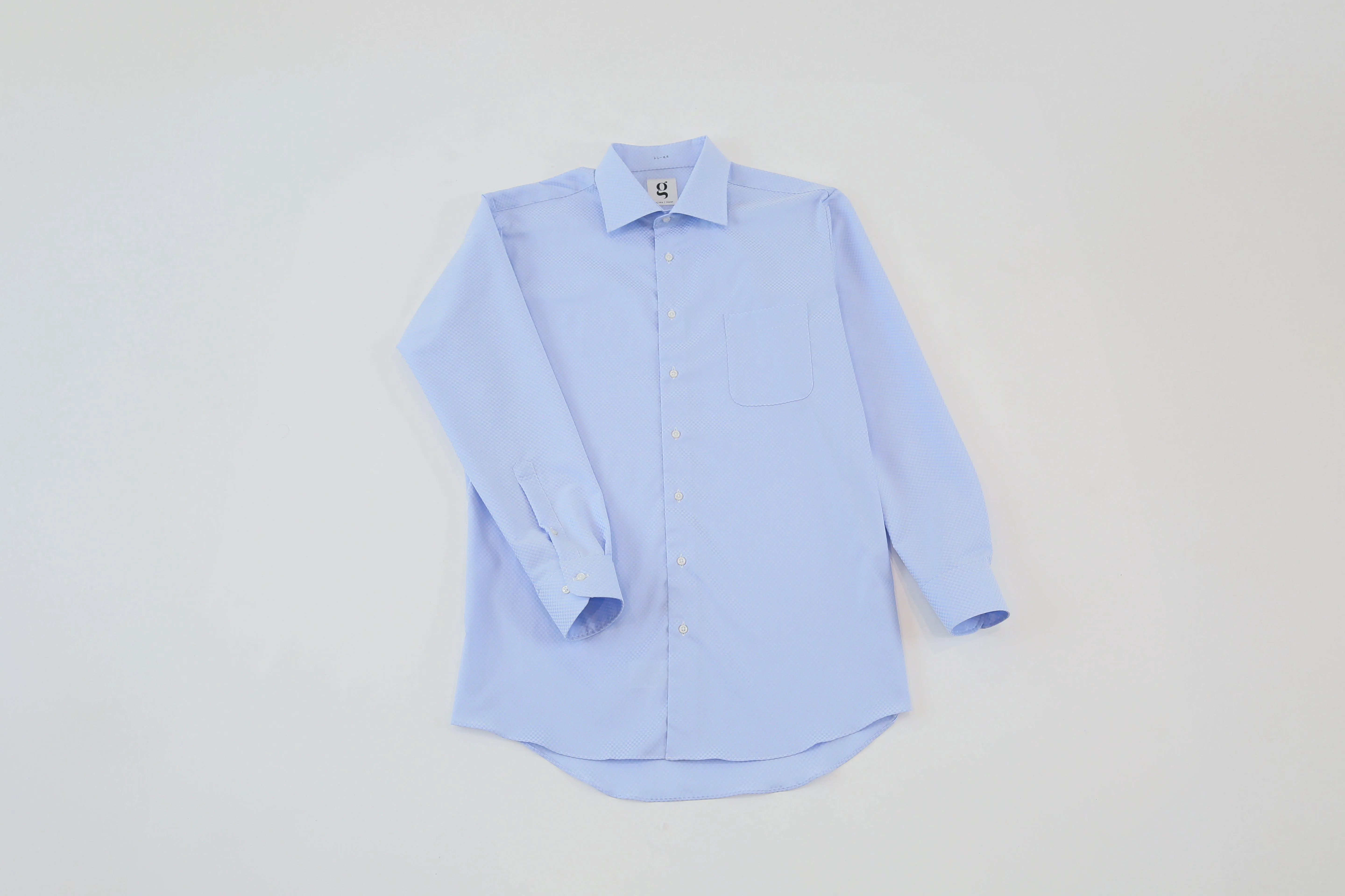 DRESS SHIRT シャツ サックス