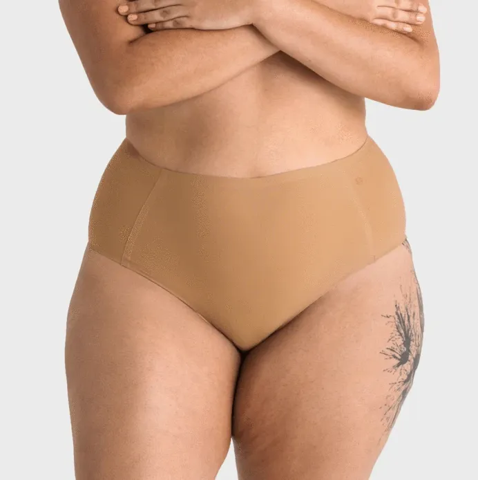 Evelyn & Bobbie High Waisted Retro Bikini Plus Size Panty