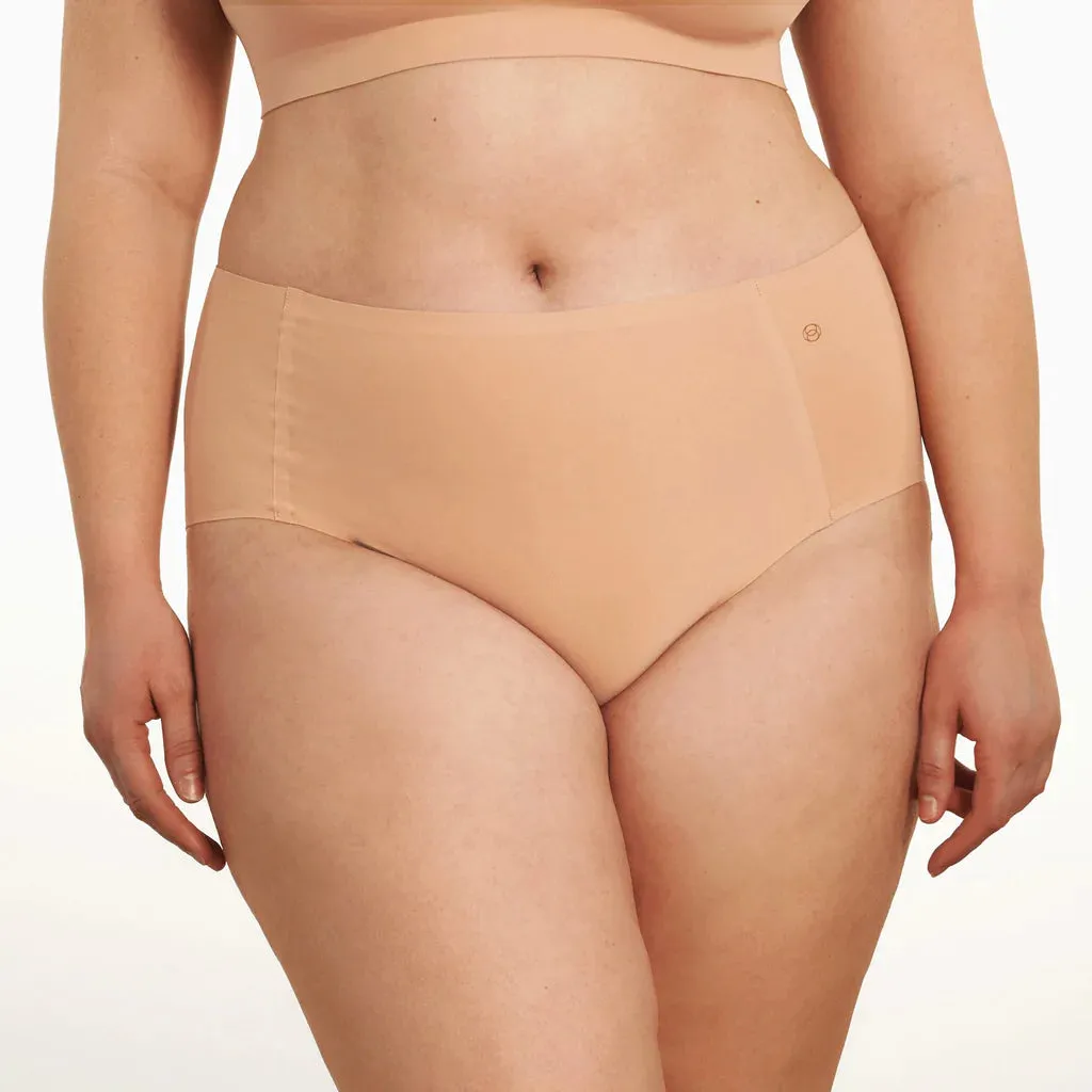 Evelyn & Bobbie High Waisted Retro Bikini Plus Size Panty