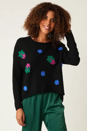 FLORAL SWEATER