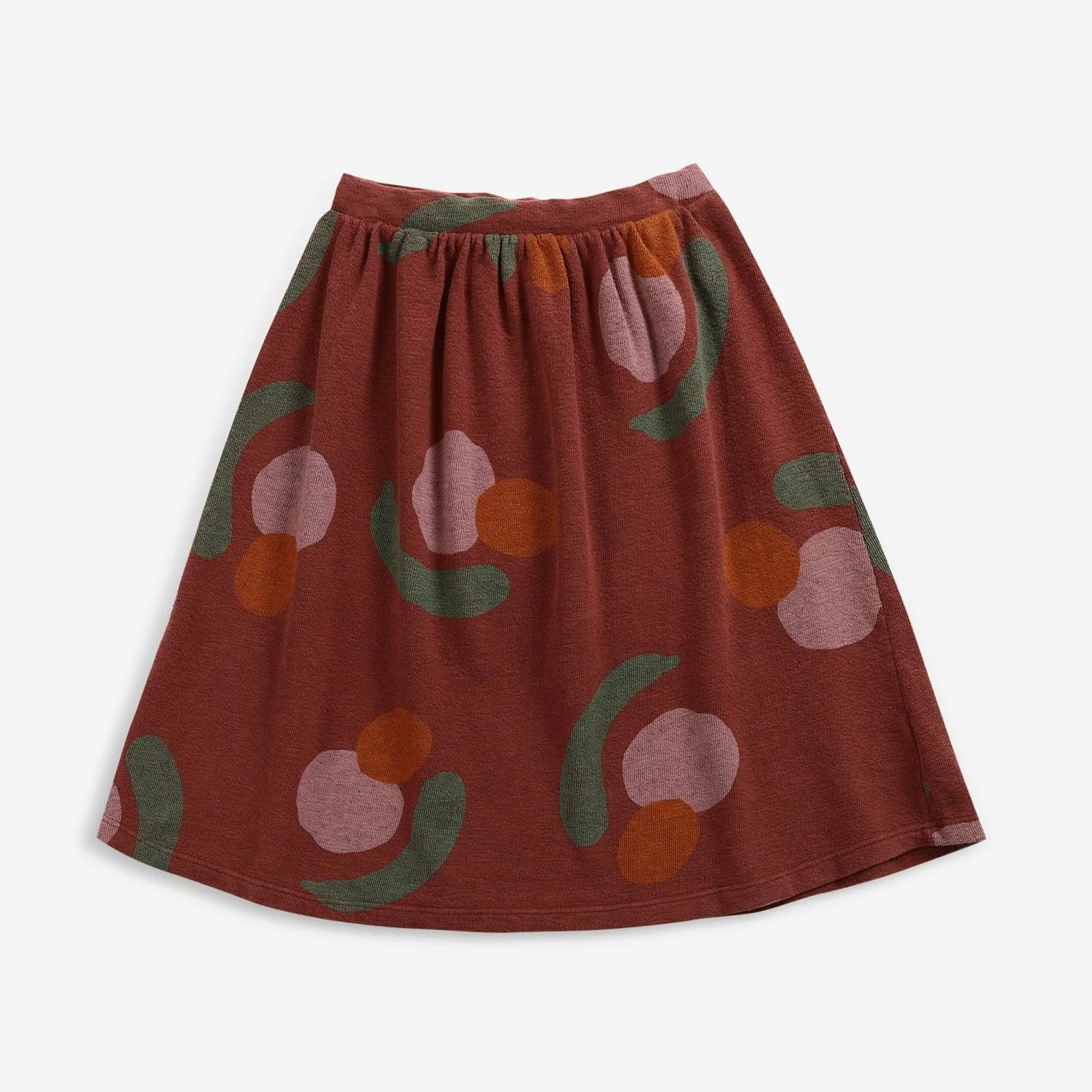 FRUITS MIDI SKIRT