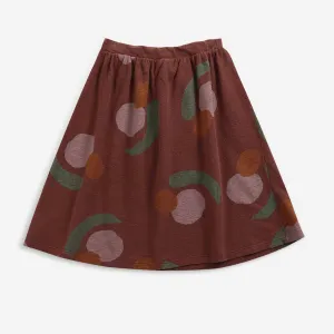 FRUITS MIDI SKIRT