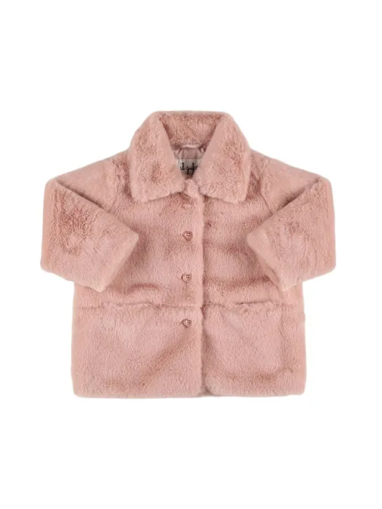 Il Gufo   Faux fur coat 