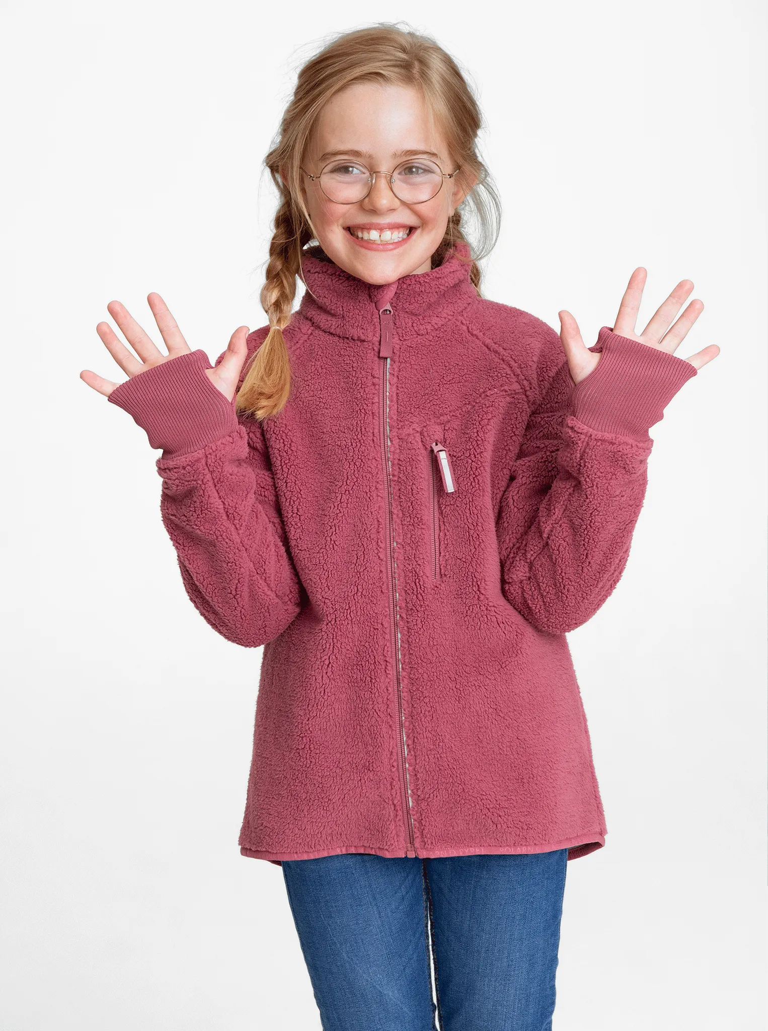 Kids Soft Pile Fleece Jacket