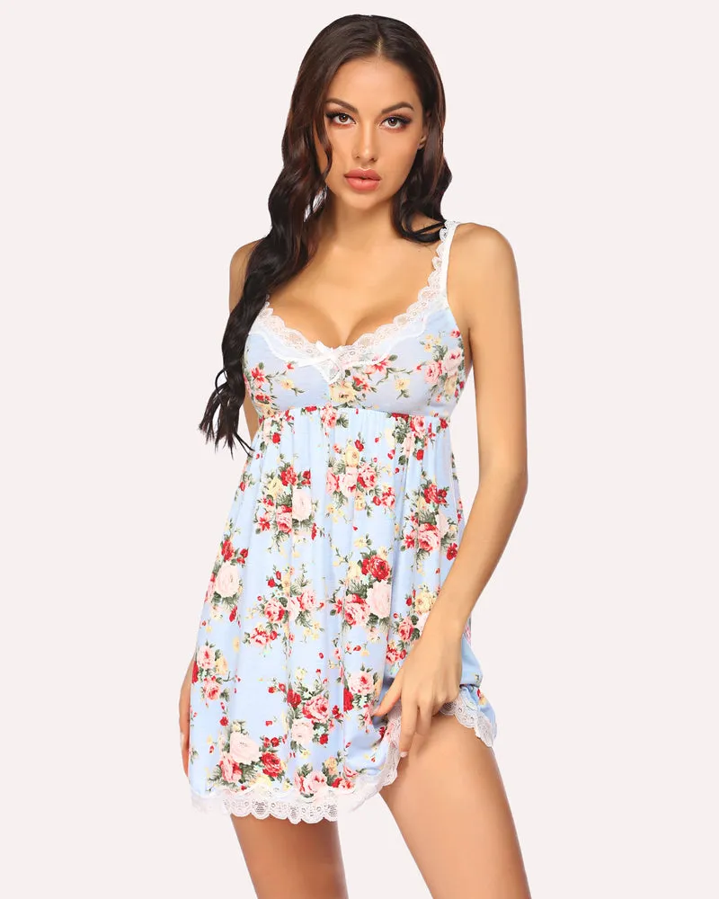 Lace Full Slip Dress Nightgown