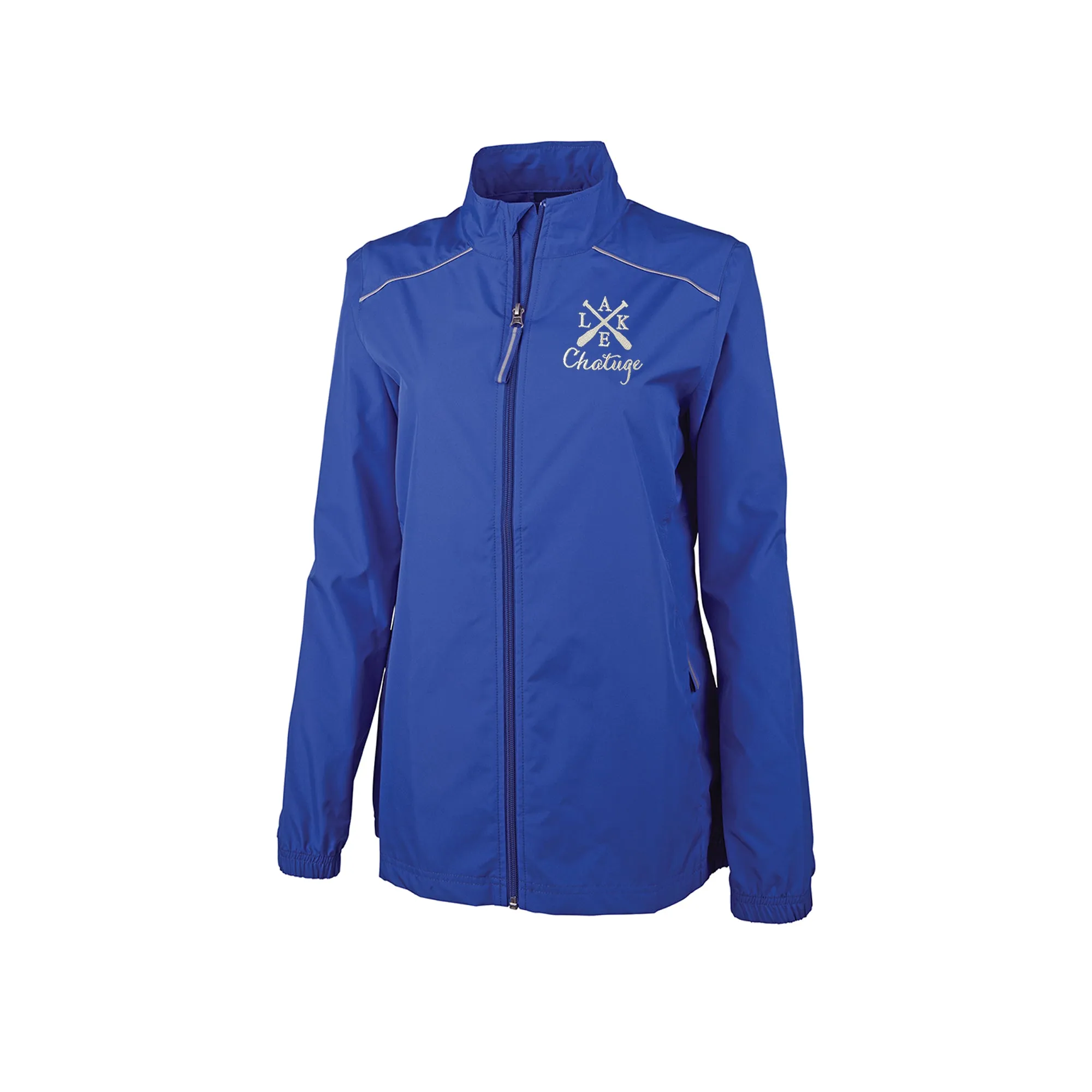 Ladies Skyline Pack-N-Go Full Zip Jacket with Any Lake Name