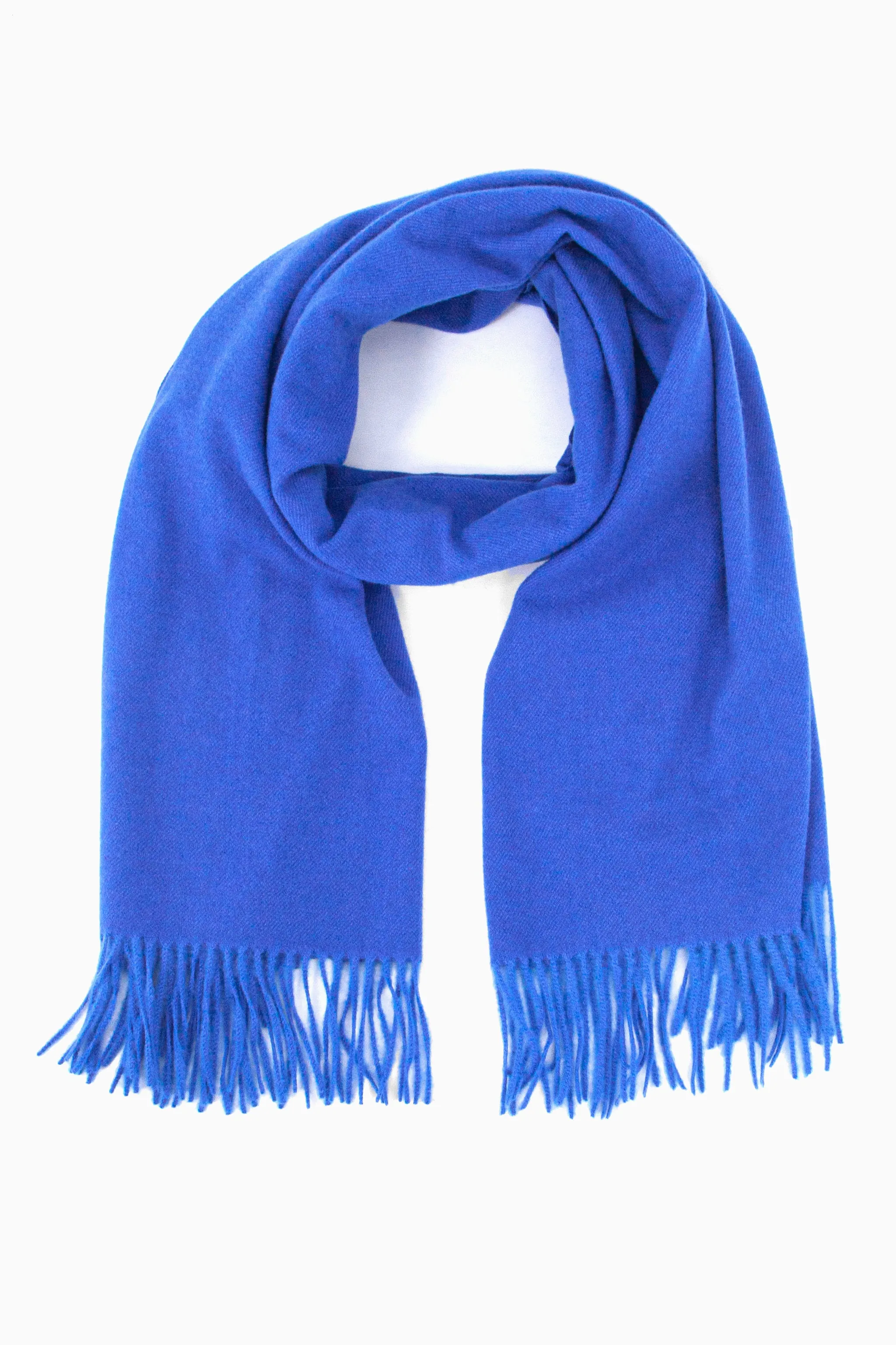 Lucia Heavyweight Scarf - Royal Blue