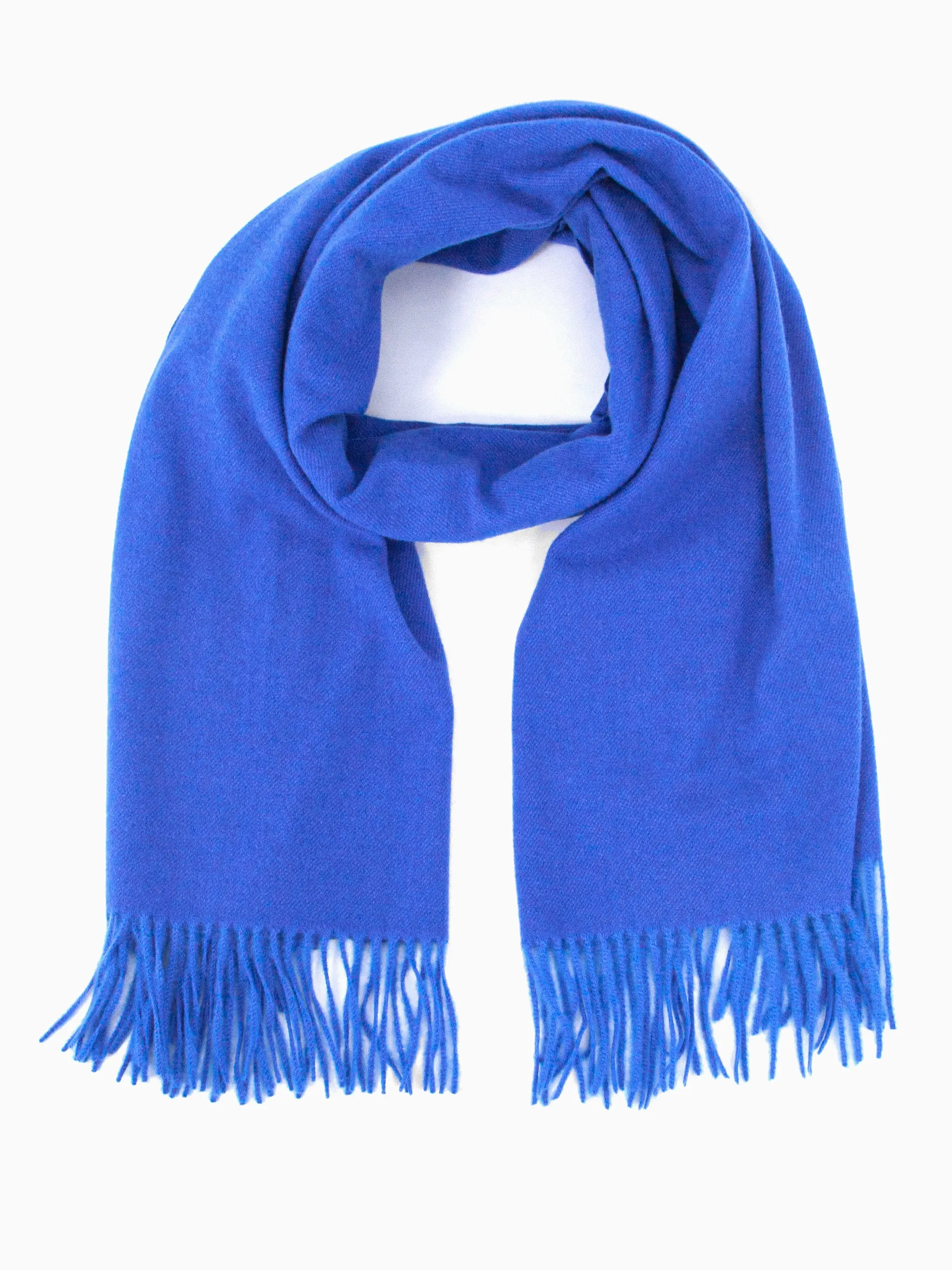 Lucia Heavyweight Scarf - Royal Blue