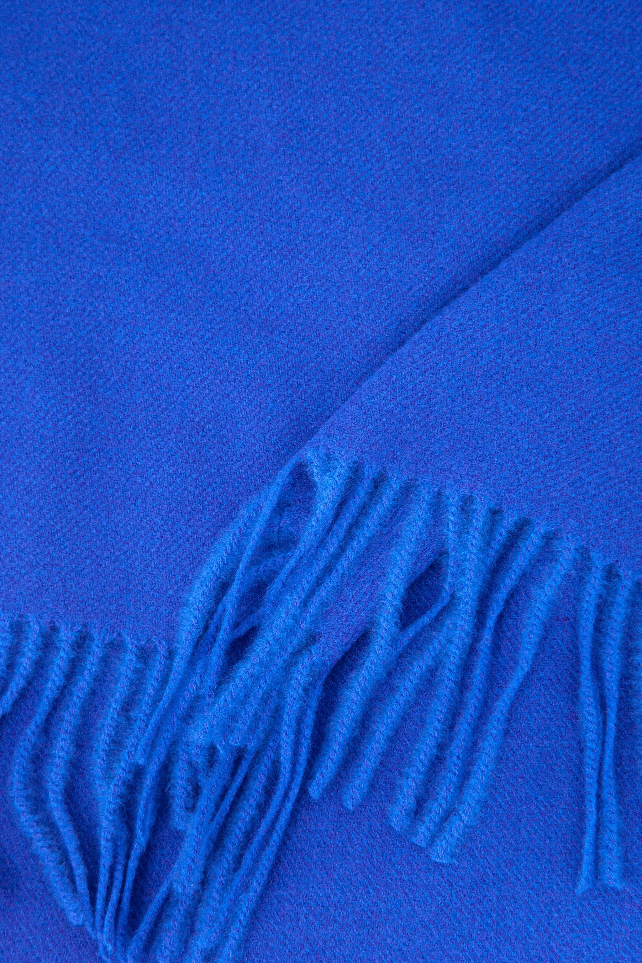 Lucia Heavyweight Scarf - Royal Blue