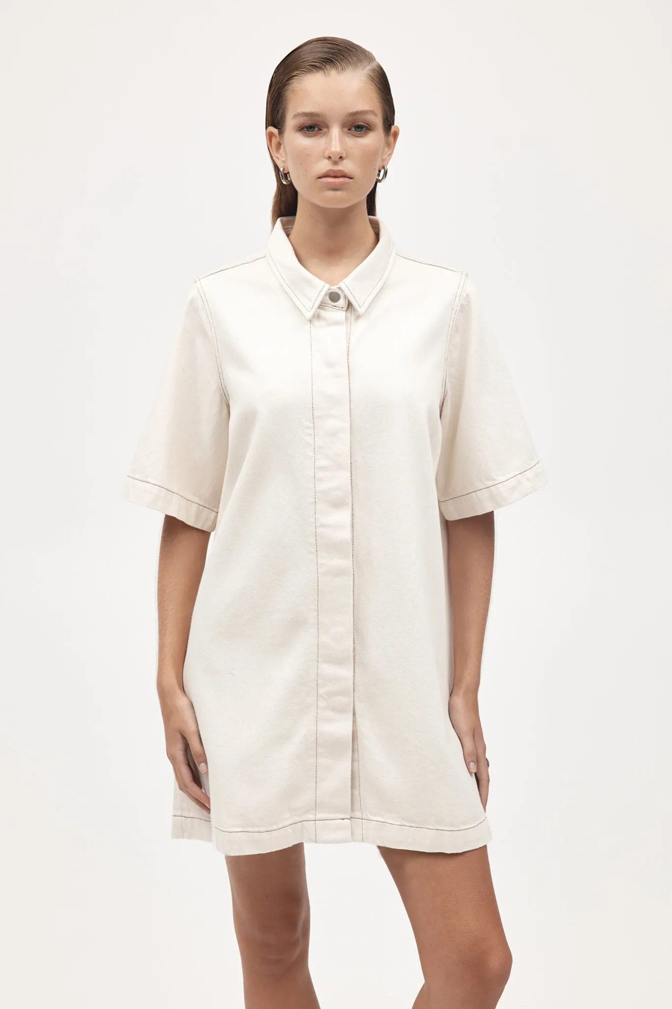 Marle Darla Dress - Organic Cotton - Ecru