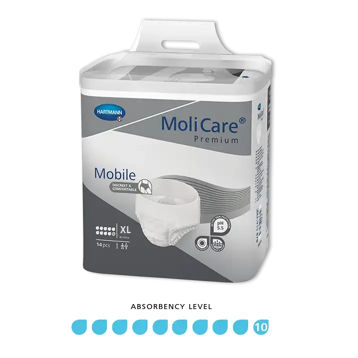 MoliCare Premium Mobile 10D -  XLarge (Pack of 14)