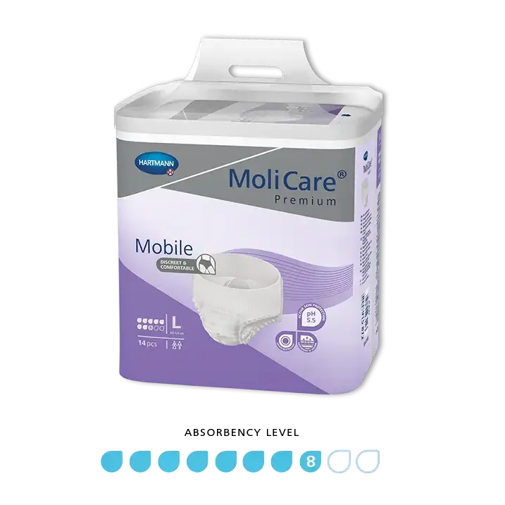 MoliCare Premium Mobile 8D - Large (Pack of 14)