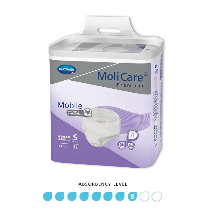 MoliCare Premium Mobile 8D - Small (Pack of 14)