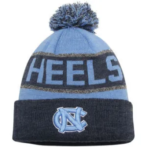 North Carolina Tar Heels Top Of The World NCAA Blue Below Zero Adult Knit Hat