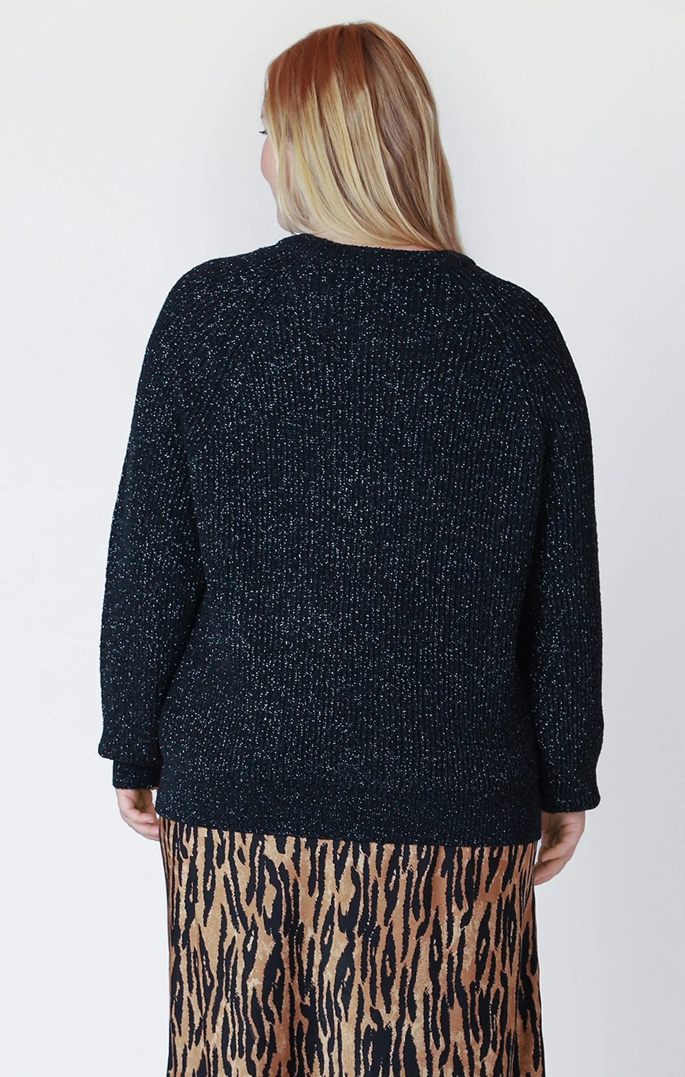 Oversized Shimmer Sweater