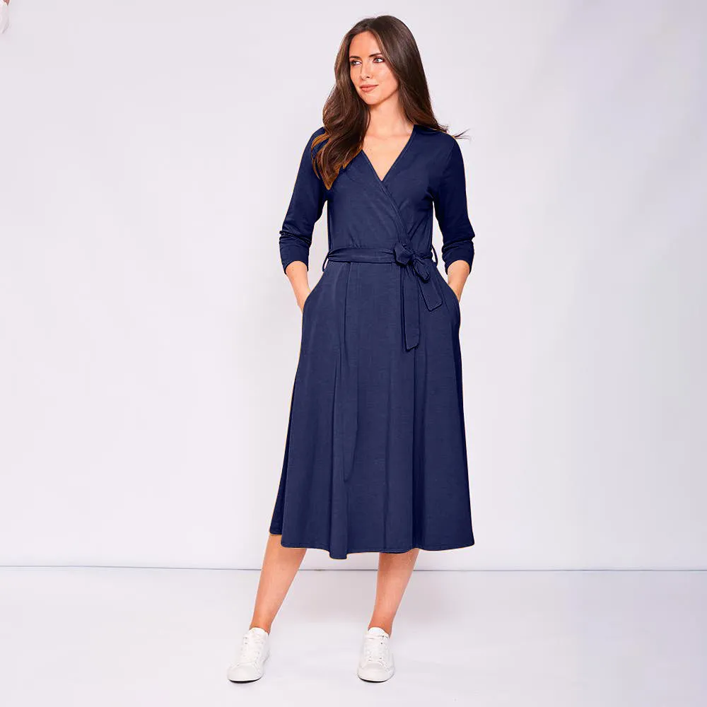 Penny Dress (Navy)