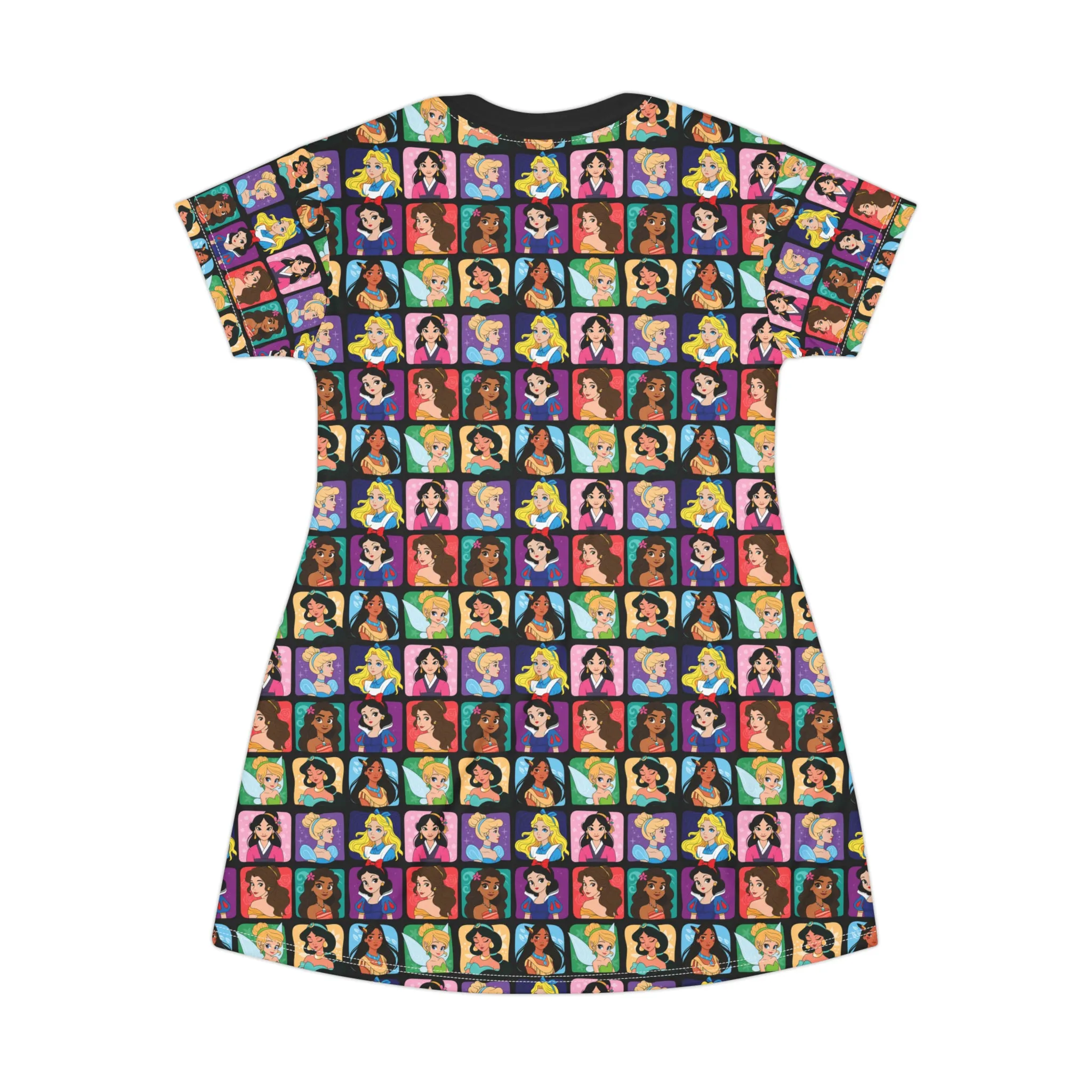 Princess Portraits T-Shirt Dress