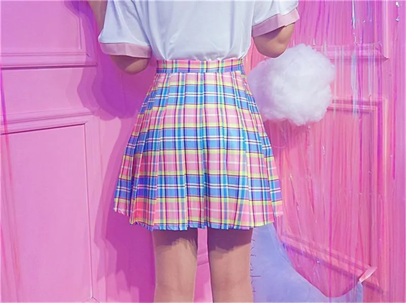 Rainbow Midi Skirt