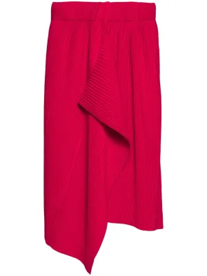 Rectangle skirt - Cherry Red